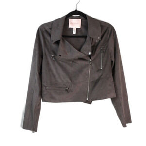 Anthropologie Hutch Moto Jacket Sz XS EUC Bikercore Grunge Everyday Classic‎